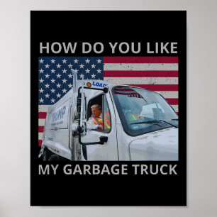 Poster Comment Aimez-Vous Mon Trump Trump Trump Trump À G