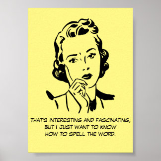 Poster Comment épeler la citation de procès-verbal