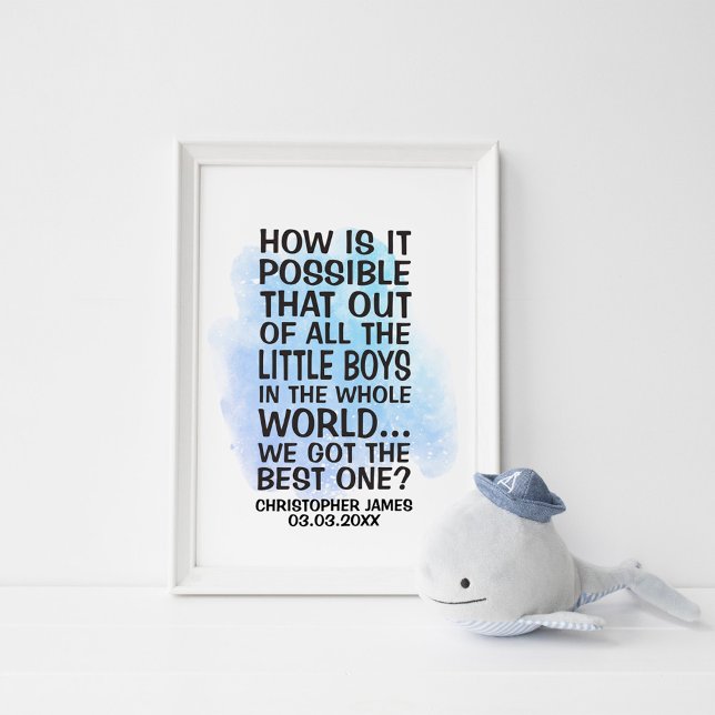 Poster Comment est-il possible que parmi tous les petits  (Créateur téléchargé)