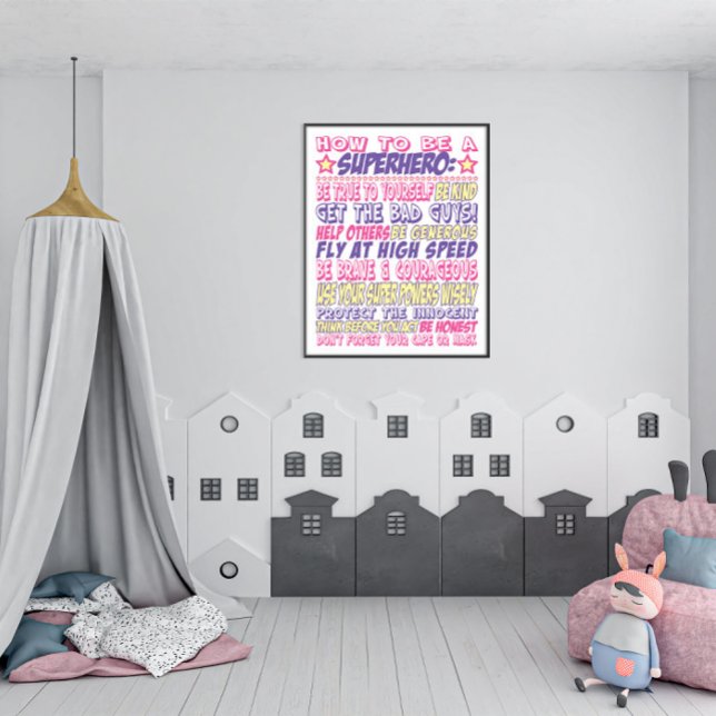 Poster Comment être un super-héros (Créateur téléchargé)