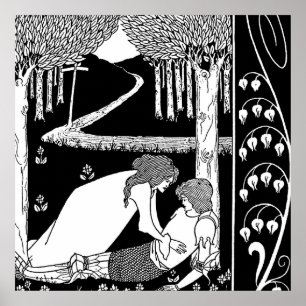 Poster "Comment Sir Lancelot a été découvert" par Aubrey 