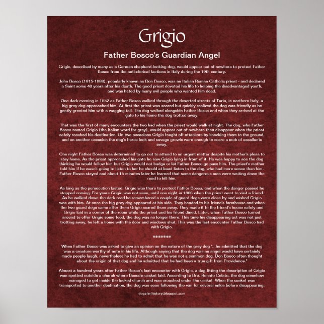 Poster Comment un chien-ange gardien a gardé un prêtre ca (Devant)