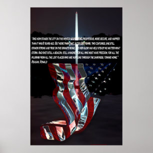 Poster Commentaires patriotiques ou de vétéran de la