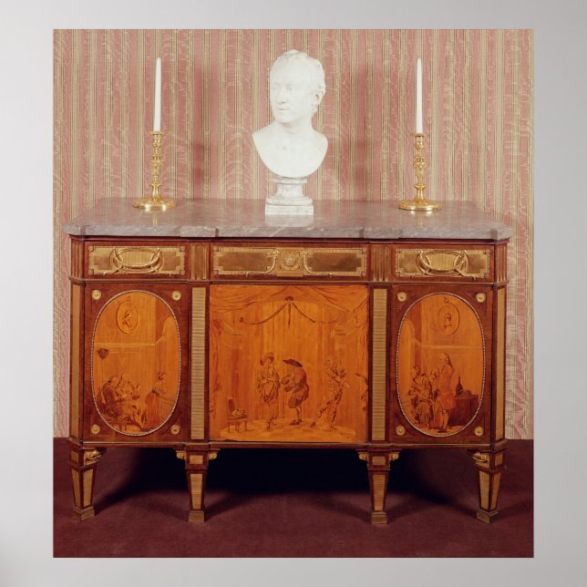 Poster Commode, 1776-79 (Devant)