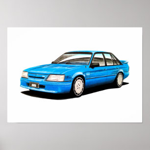 Poster Commodore solides solubles de 1984 VK Holden par