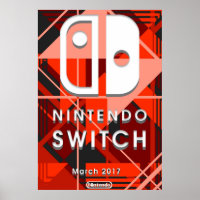 Commutateur Nintendo Abstrait