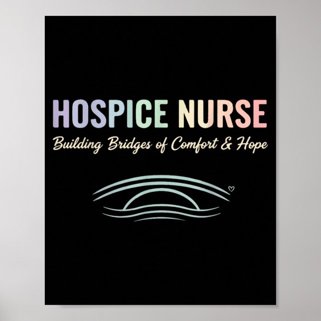 Poster Comon In Care Hosce Nurse Palliative Suprt Graphic (Devant)