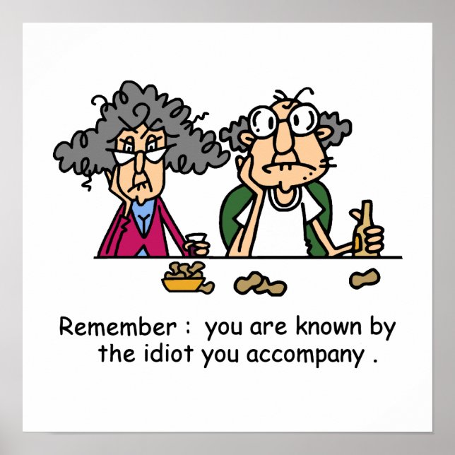 Poster Compagnie Idiot (Devant)