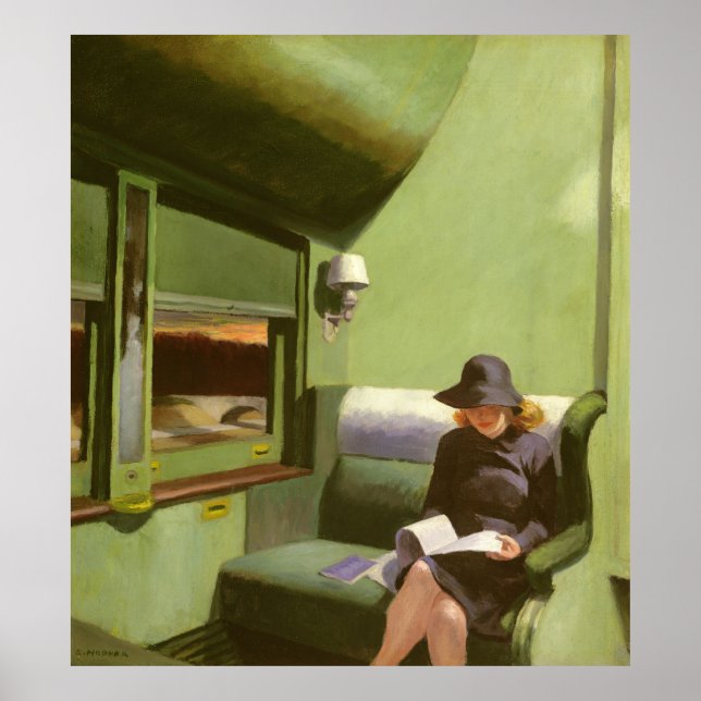 Poster Compartiment C, voiture 293 (Devant)