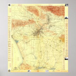 Poster Compilation du Grand Los Angeles USGS 2014-06-08