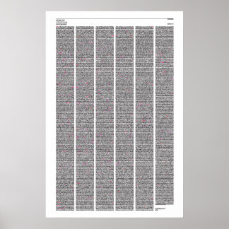 Poster complet du livre de la Genèse