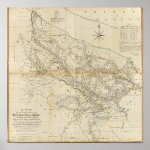 Poster Composite Delhi, Agrah, Oude, Ellahabad