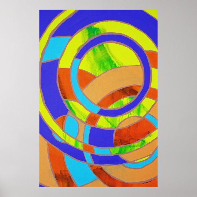 Poster Composition #27 par Michael Moffa (Devant)