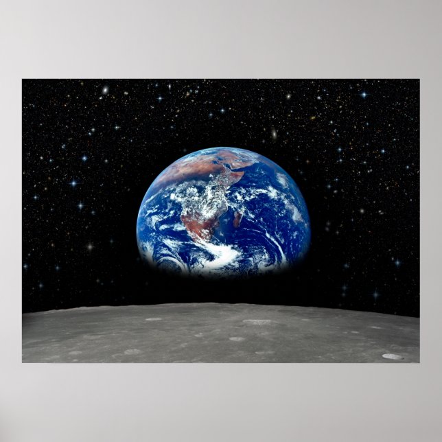 Poster Composition de la Terre (Devant)