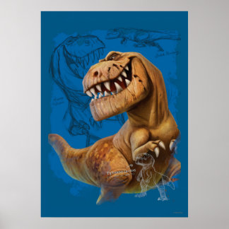 Poster Composition de l'esquisse de bouton