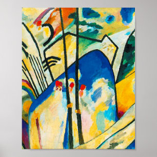 Poster Composition IV par Vassily Kandinsky