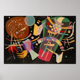 Poster Composition Kandinsky 10 Peinture Abstraite