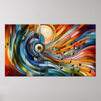 Composition musicale - pièce abstraite lyrique 04