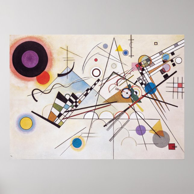 POSTER COMPOSITION VIII (Devant)