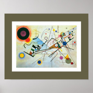 Poster Composition VIII par Wassily Kandinsky