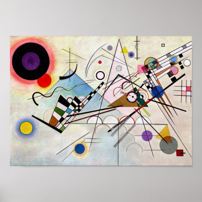 Poster Composition VIII, Wassily Kandinsky (Devant)