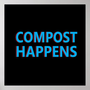 Poster compostage se produit composter