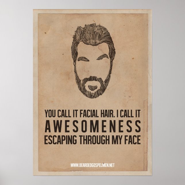 Poster Compréhension du visage (Devant)