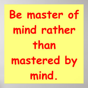 Poster compréhension zen