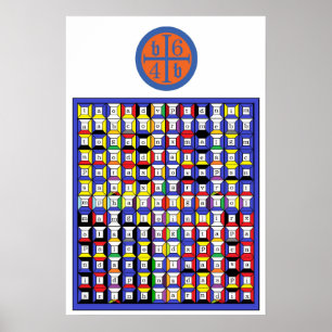 Poster Comprimé de l'eau d'Enochian