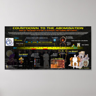 Poster Compte à rebours de l'abomination