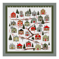 Compte à rebours de Noël Calendrier de l'Avent