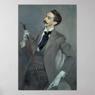 Poster Compte Robert de Montesquiou 1897