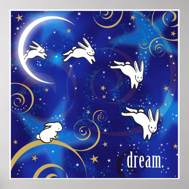 Poster Compter les lapins (Devant)