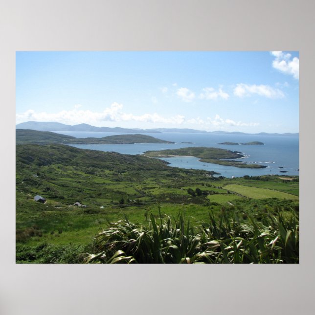 Poster Comté de Kerry, Irlande (Devant)