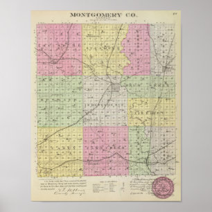 Poster Comté de Montgomery, Kansas