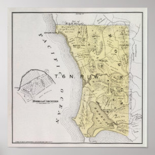 Poster Comté de Sonoma, Californie 15