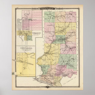 Poster Comté de Trempealeau, Wisconsin