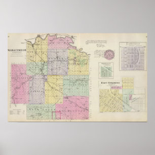 Poster Comté de Wabaunsee, le Kansas