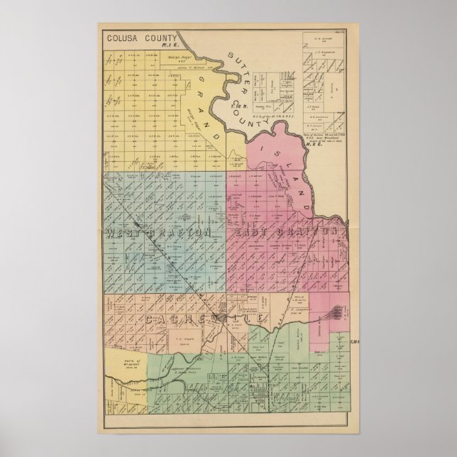 Poster Comté de Yolo 3 (Devant)