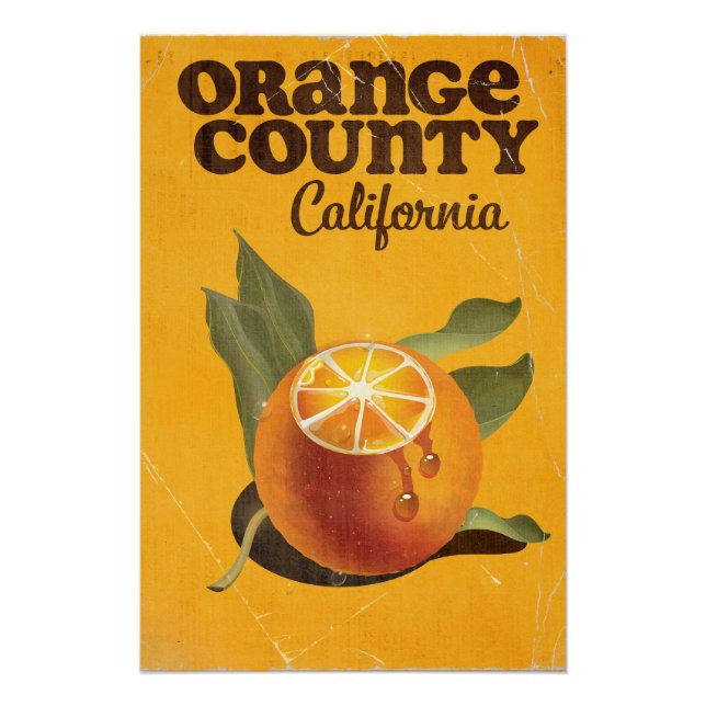 Poster Comté d'Orange (Devant)