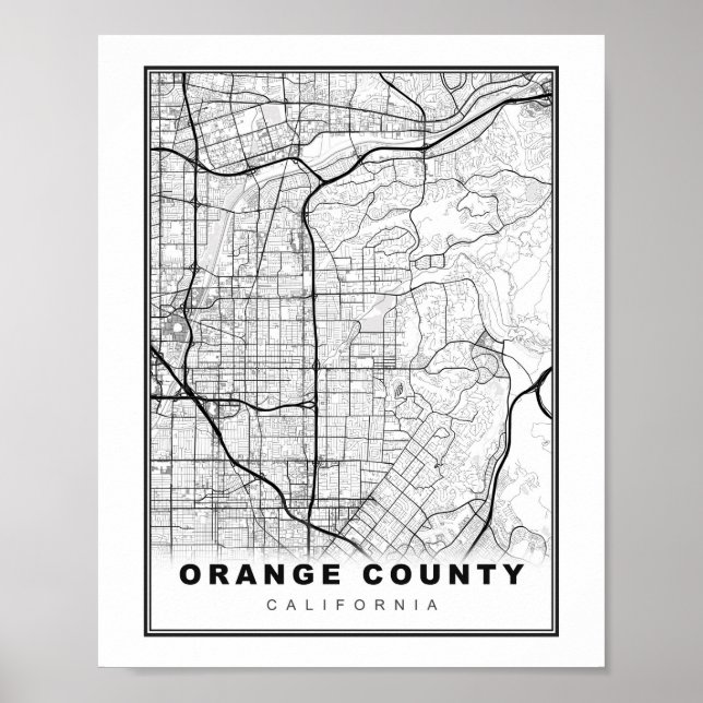 Poster Comté d'Orange (Devant)
