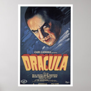 Poster Comte Dracula-Bela Lugosi 1931