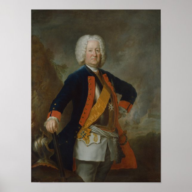 Poster Comte du maréchal Finck von Finckenstein (Devant)