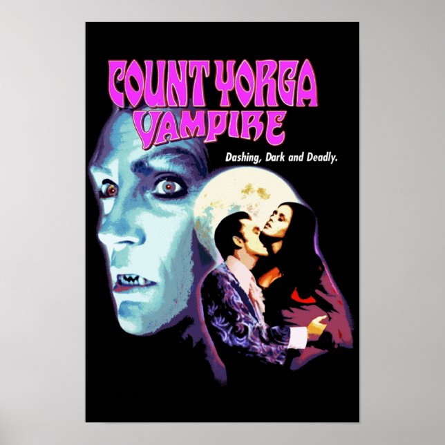 Poster Comte Yorga Vampire (Devant)