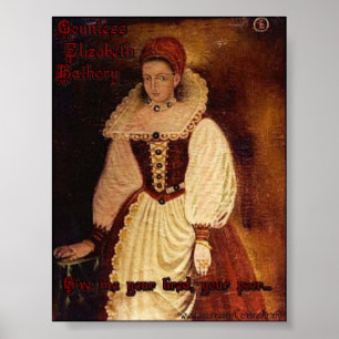 Poster Comtesse Elizabeth Bathory - Donnez-moi votre fati