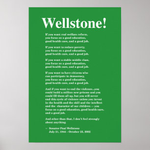 Poster Concentrez-vous sur une bonne éducation... Wellsto