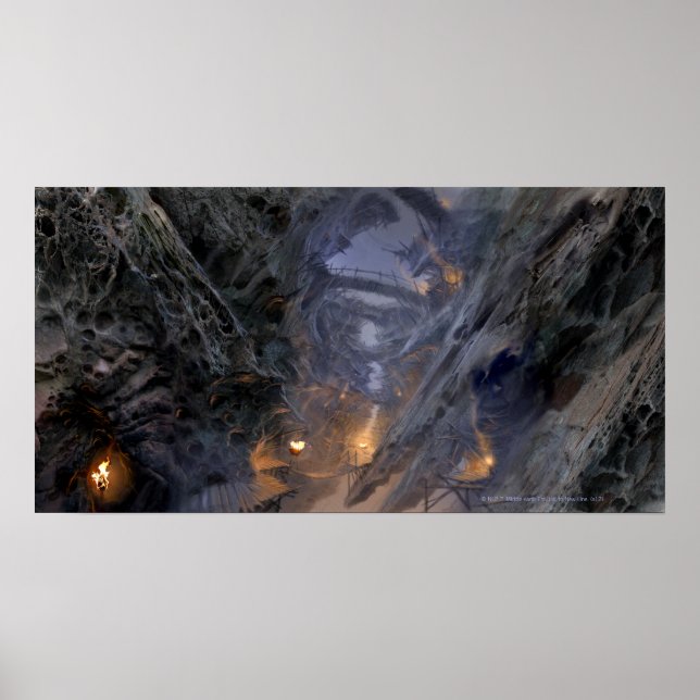 Poster Concept de ville de Goblin - Ponts (Devant)