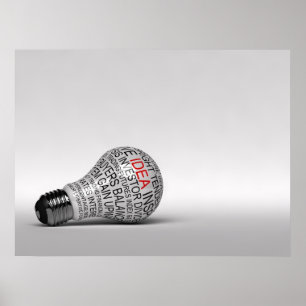 Poster Concept d'idée