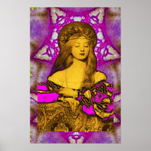 POSTER CONCEPTEUR DE COSTUME DE VANITY BEAUTY FASHION