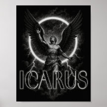 concepteur esthétique d'affiche ICARUS